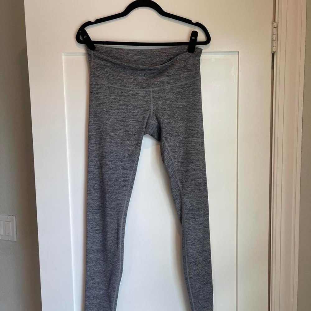 Lululemon Heather Gray High Rise Leggings Size 8